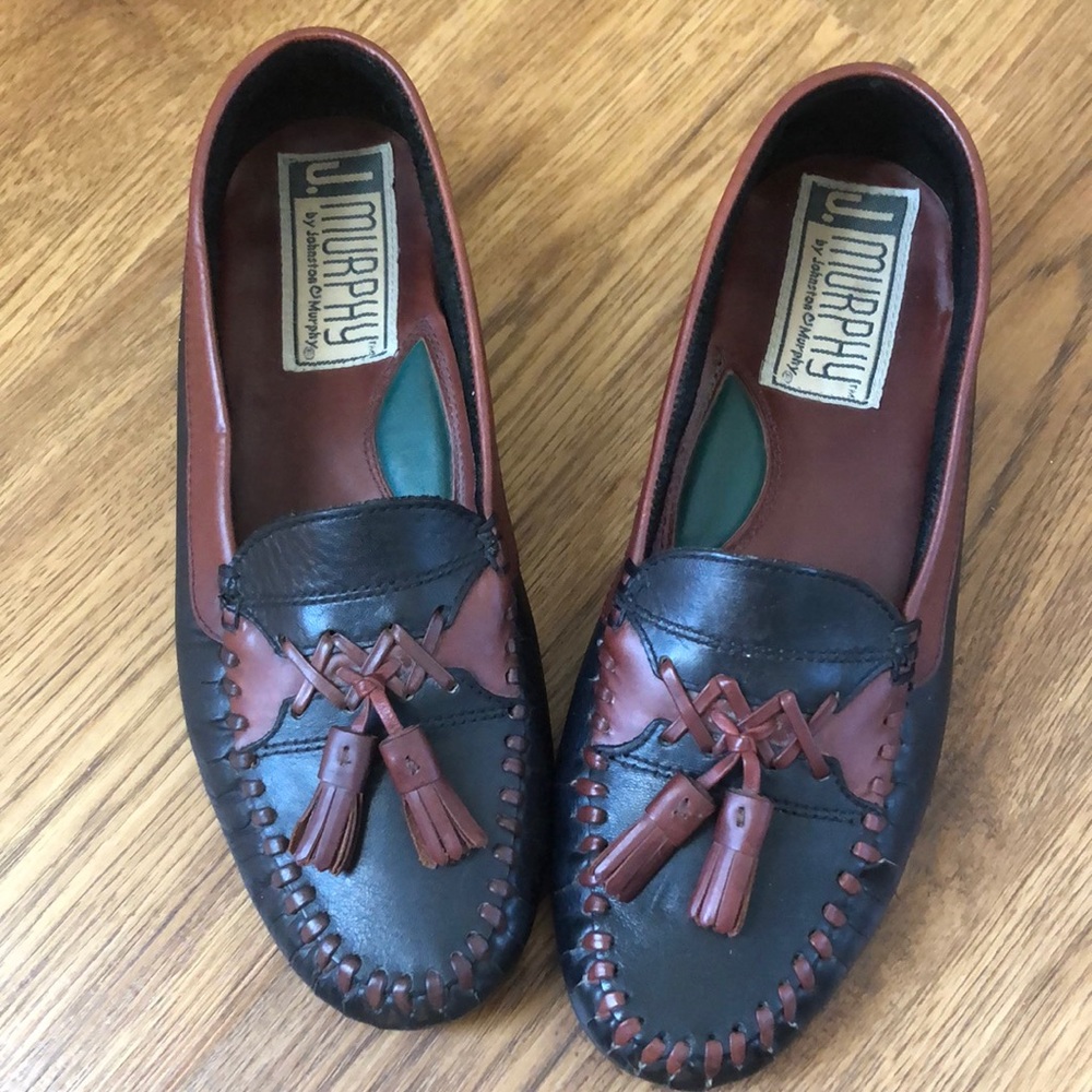 Johnston & Murphy tassel slip on loafer 7.5M